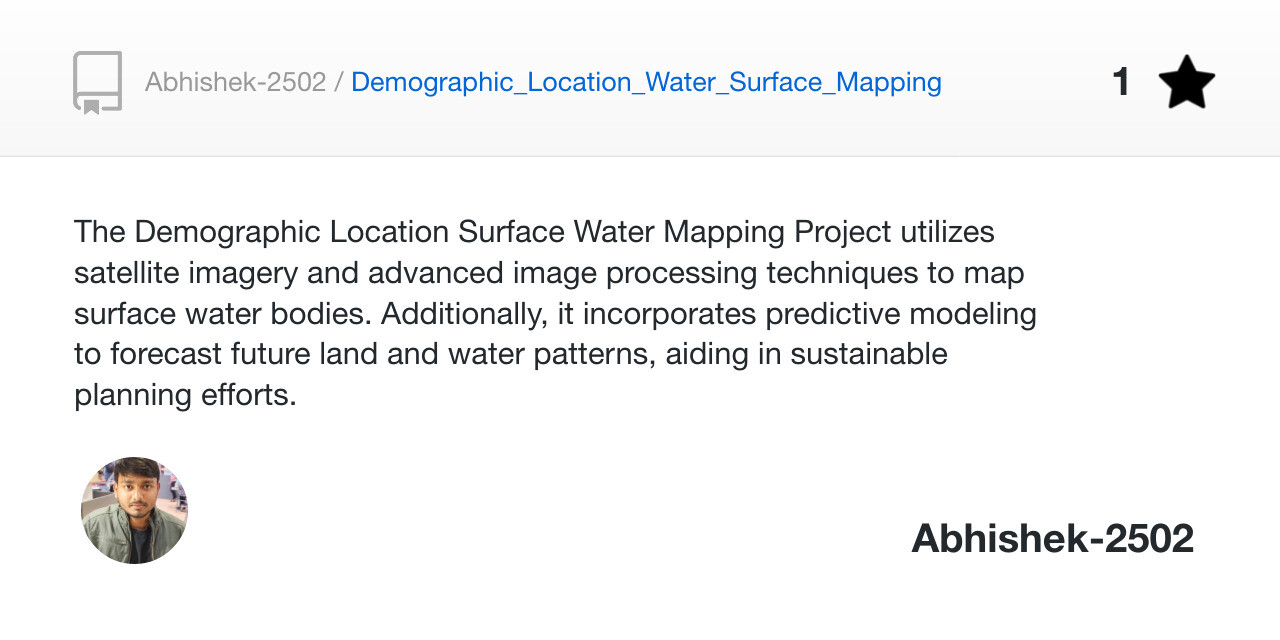 Demographic_Location_Water_Surface_Mapping