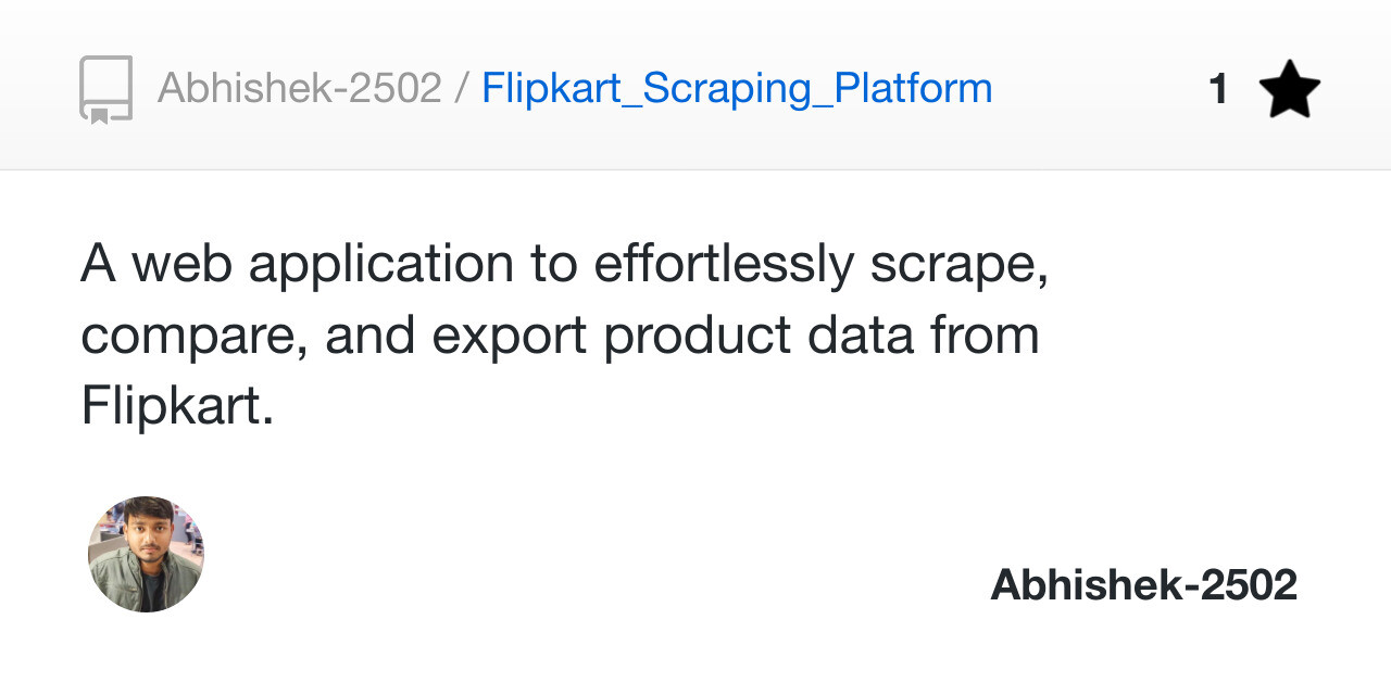 Flipkart_Scraping_Platform